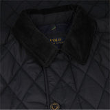 Matte Fine Poly Quilted Car Coat Jacket