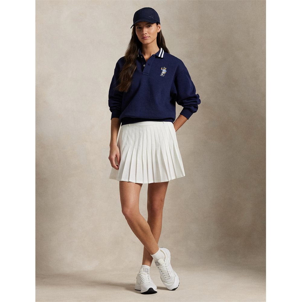 Women's Polo Bear Fleece Long Sleeve Polo - Fairway Styles