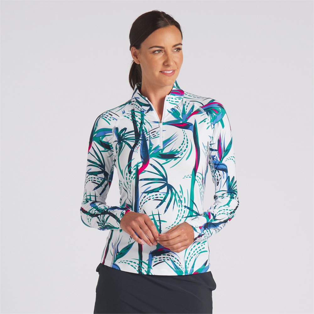 Women's YouV Paradise Golf 1/4 Zip Pullover