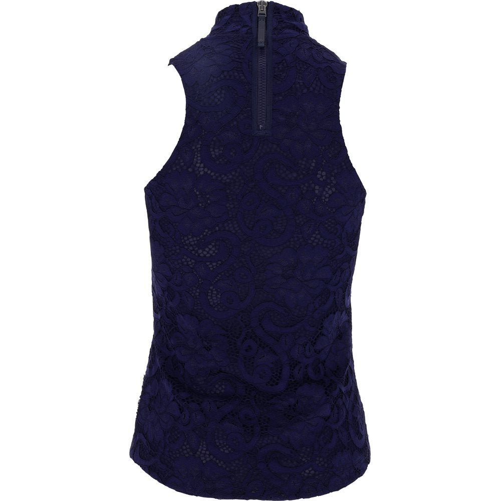 Women's Lennox Lace Mock Neck Shirt - Fairway Styles