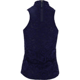 Women's Lennox Lace Mock Neck Shirt - Fairway Styles