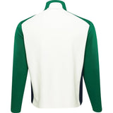 Color - Blocked Double - Knit 1/4 Zip Pullover - Fairway Styles