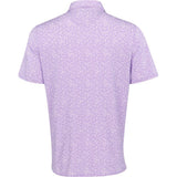 Lightweight Airflow Knit Printed Polo - Fairway Styles