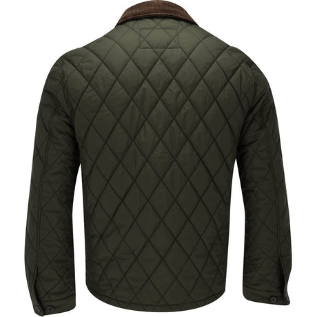 Matte Fine Poly Quilted Chore Jacket