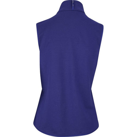 Women's Performance Wool Nylon Full Zip Solid Vest - Fairway Styles