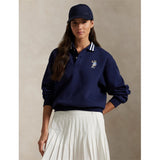 Women's Polo Bear Fleece Long Sleeve Polo - Fairway Styles