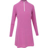 Women's 1/4 Zip Long Sleeve Sun Protection Dress - Previous Season - Fairway Styles