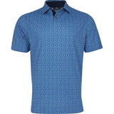 Geometry Print Polo