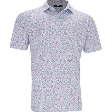 Tour Logo Gamer Print Pique Polo - Fairway Styles