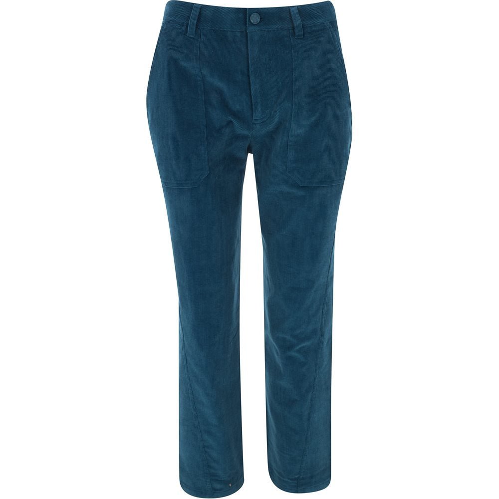 Women's Stretch Corduroy Patch Pocket Trousers - Fairway Styles