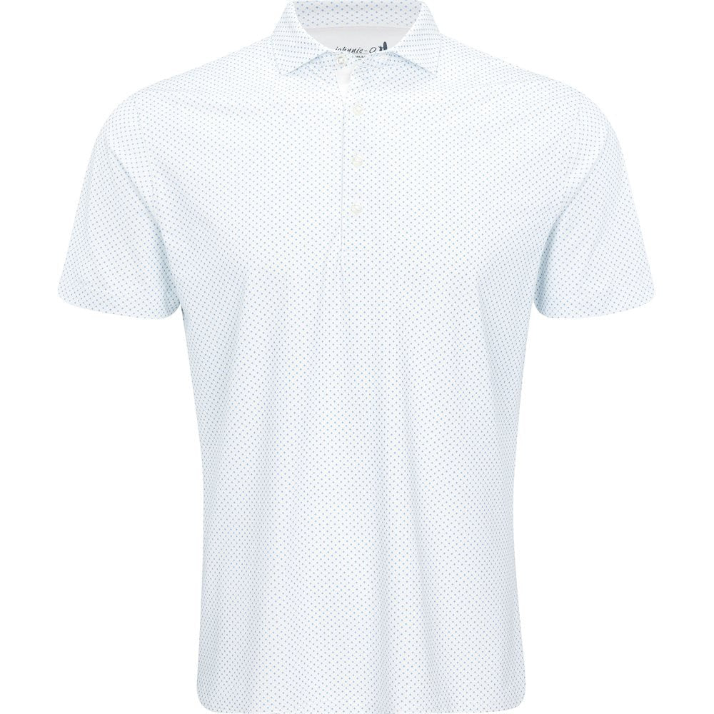 Cason Print Performance Mesh Polo - Fairway Styles
