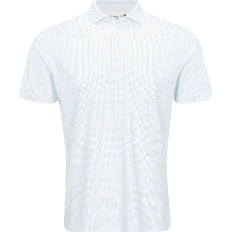 Cason Print Performance Mesh Polo - Fairway Styles