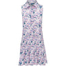 Women's Bloom Pleated Sleeveless Dress - Fairway Styles