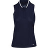 Women's Range Pique Sleeveless Golf Polo