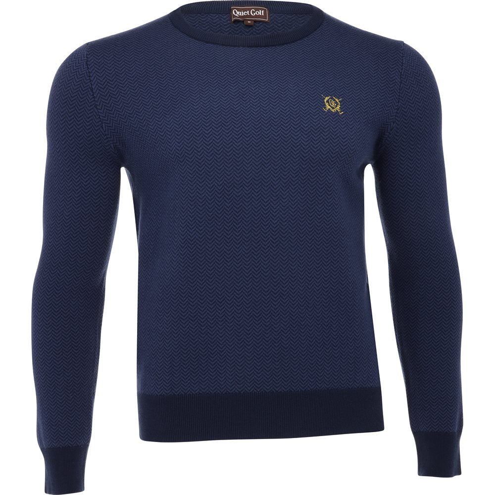 Crest Herringbone Sweater