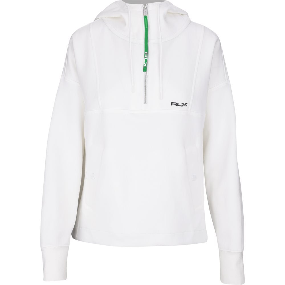 Women's Double Knit Tech 1/2 Zip Hooded Jacket