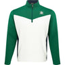 Color - Blocked Double - Knit 1/4 Zip Pullover - Fairway Styles
