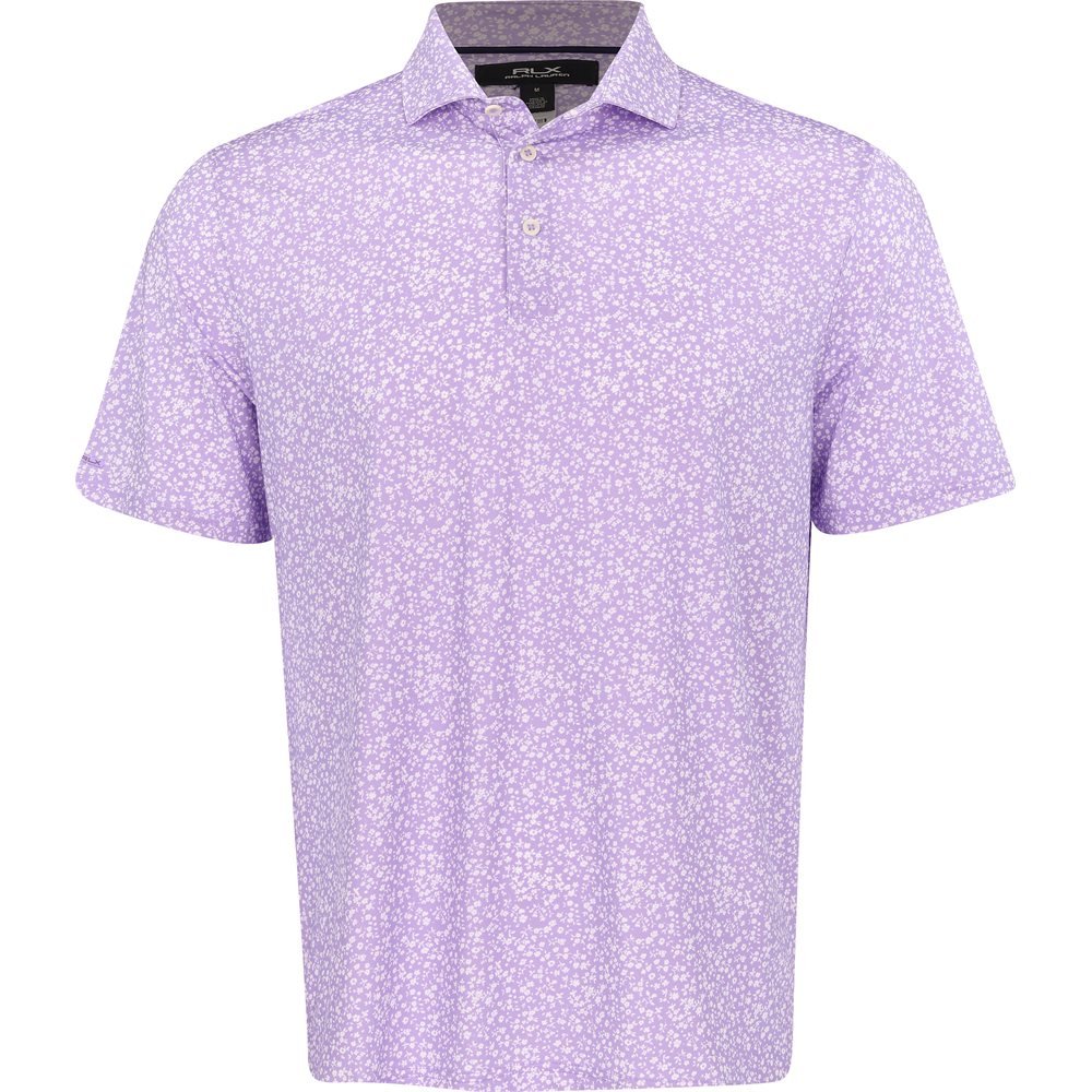 Lightweight Airflow Knit Printed Polo - Fairway Styles
