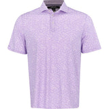 Lightweight Airflow Knit Printed Polo - Fairway Styles