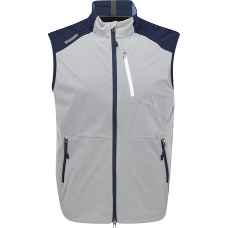 Color-Blocked Packable Vest