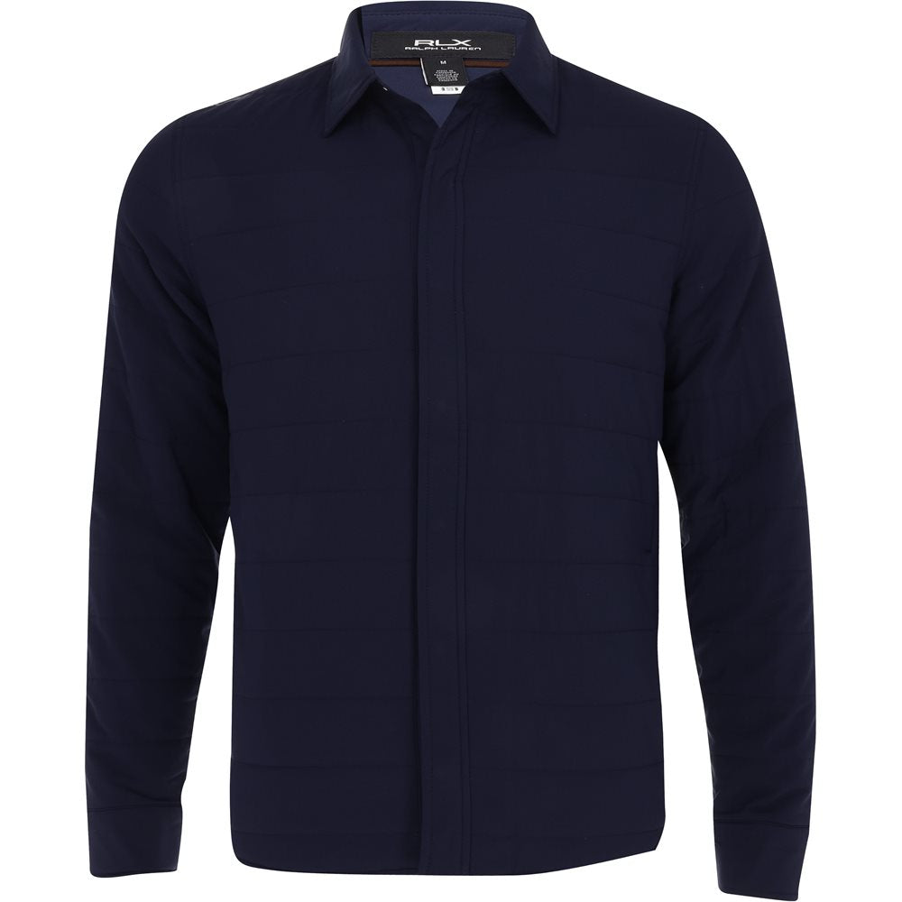 Tech Stretch Snap Placket Shirt Jacket - Fairway Styles