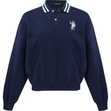 Women's Polo Bear Fleece Long Sleeve Polo - Fairway Styles