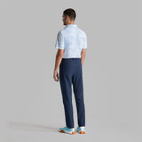 Geometric Tech Pique Polo