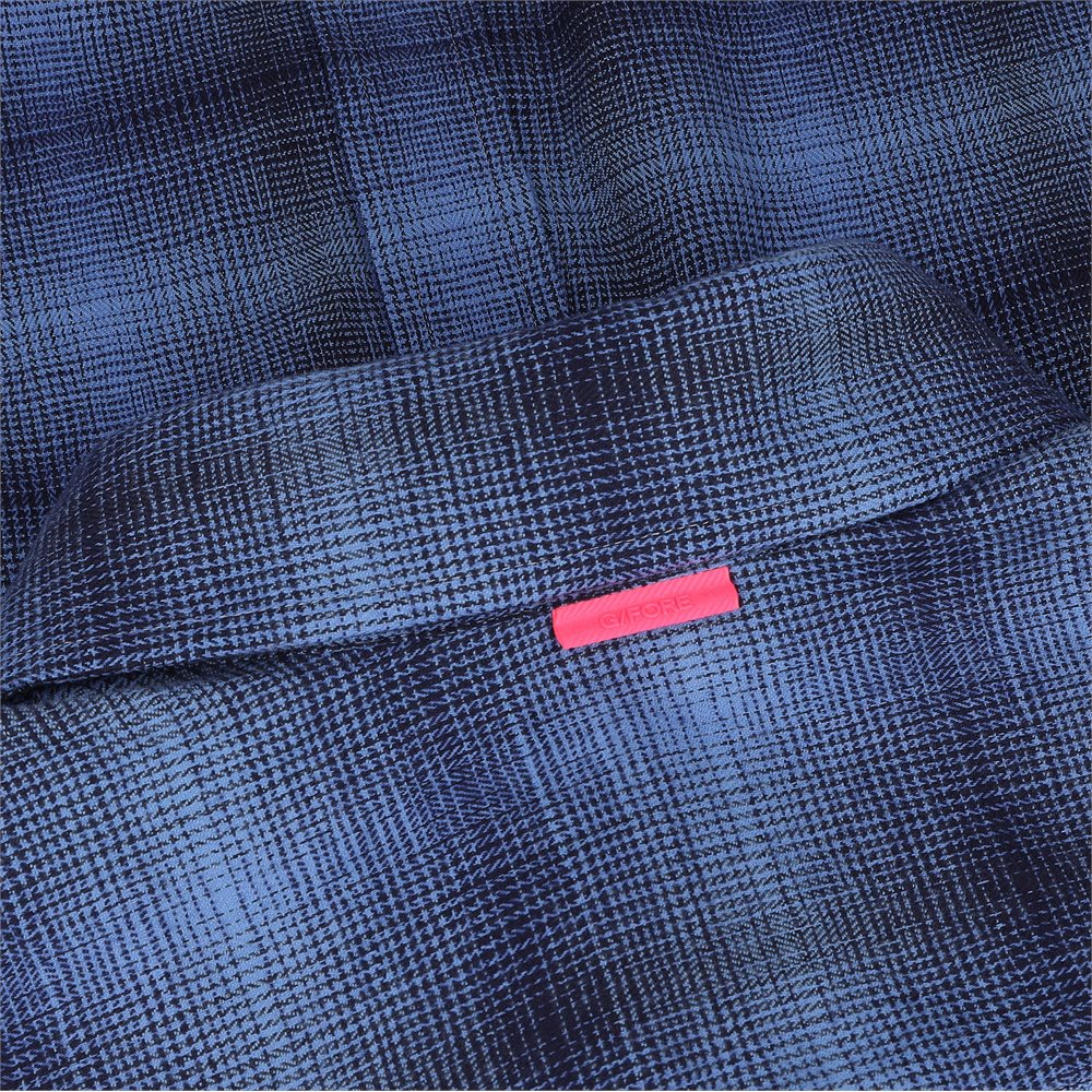 Italian Shadow Plaid Shirt