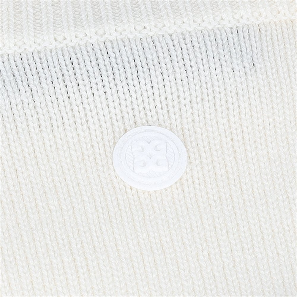 Women's Merino Wool Contrast Stripe Turtleneck Sweater - Fairway Styles