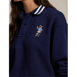 Women's Polo Bear Fleece Long Sleeve Polo - Fairway Styles