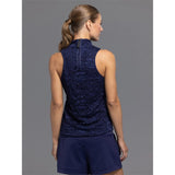 Women's Lennox Lace Mock Neck Shirt - Fairway Styles