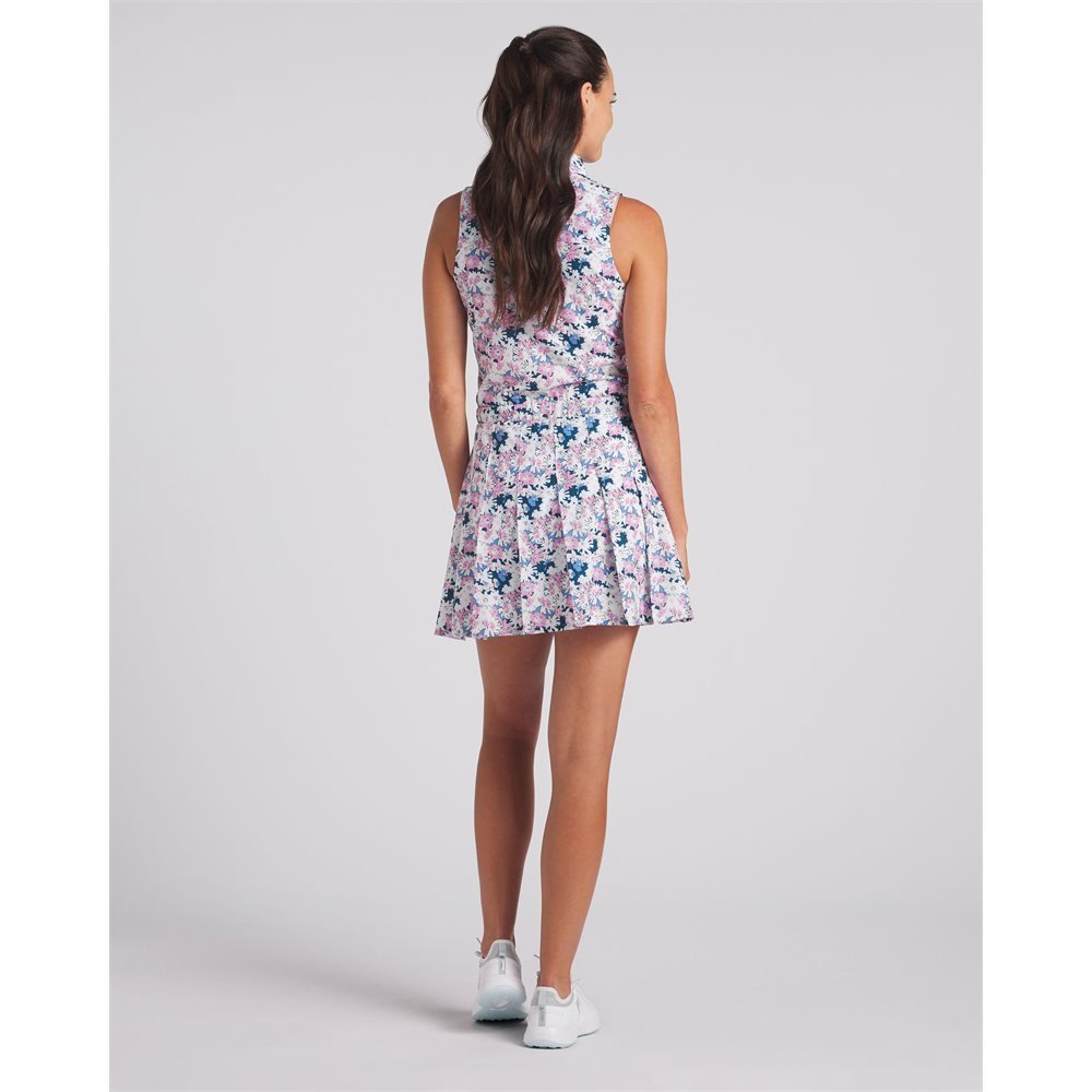 Women's Bloom Pleated Sleeveless Dress - Fairway Styles