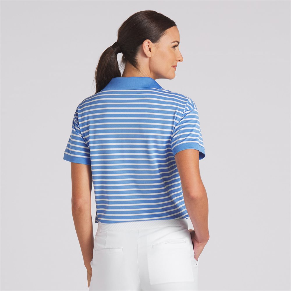 Women's Everyday Stripe Pique Polo