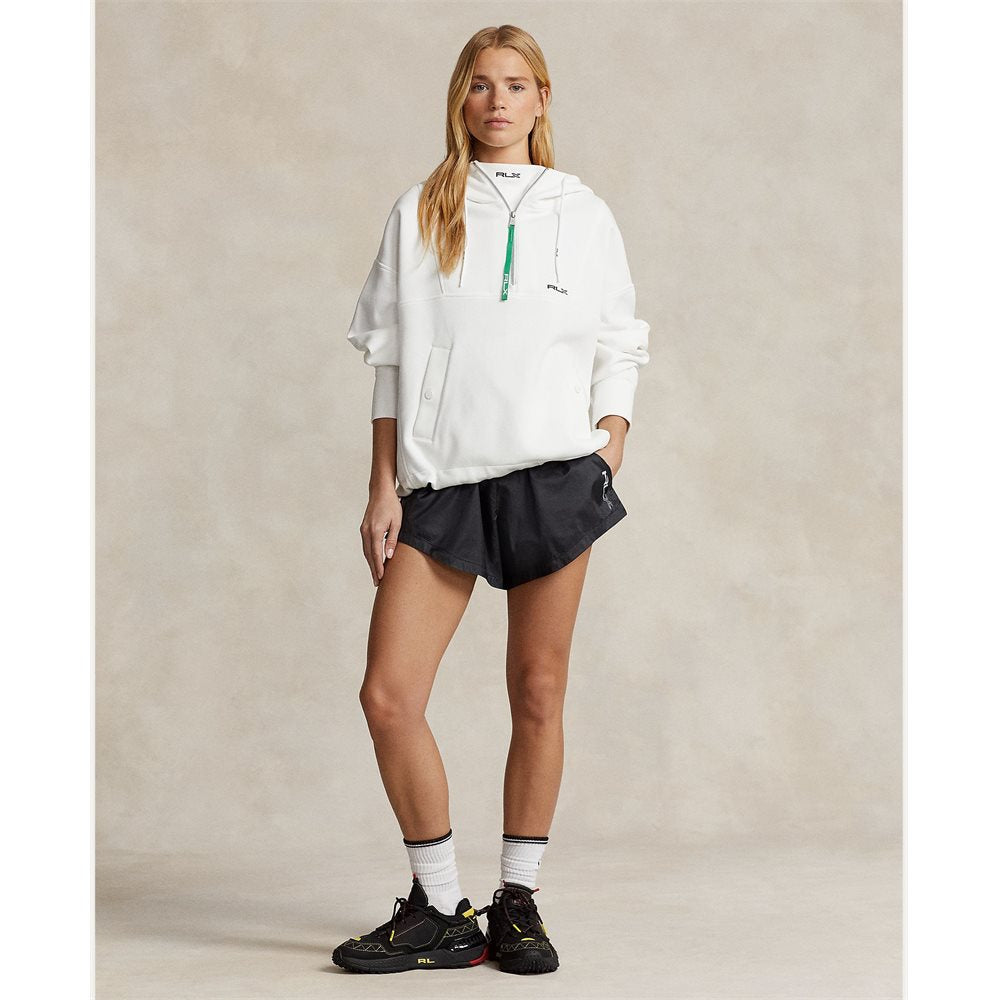 Women's Double Knit Tech 1/2 Zip Hooded Jacket