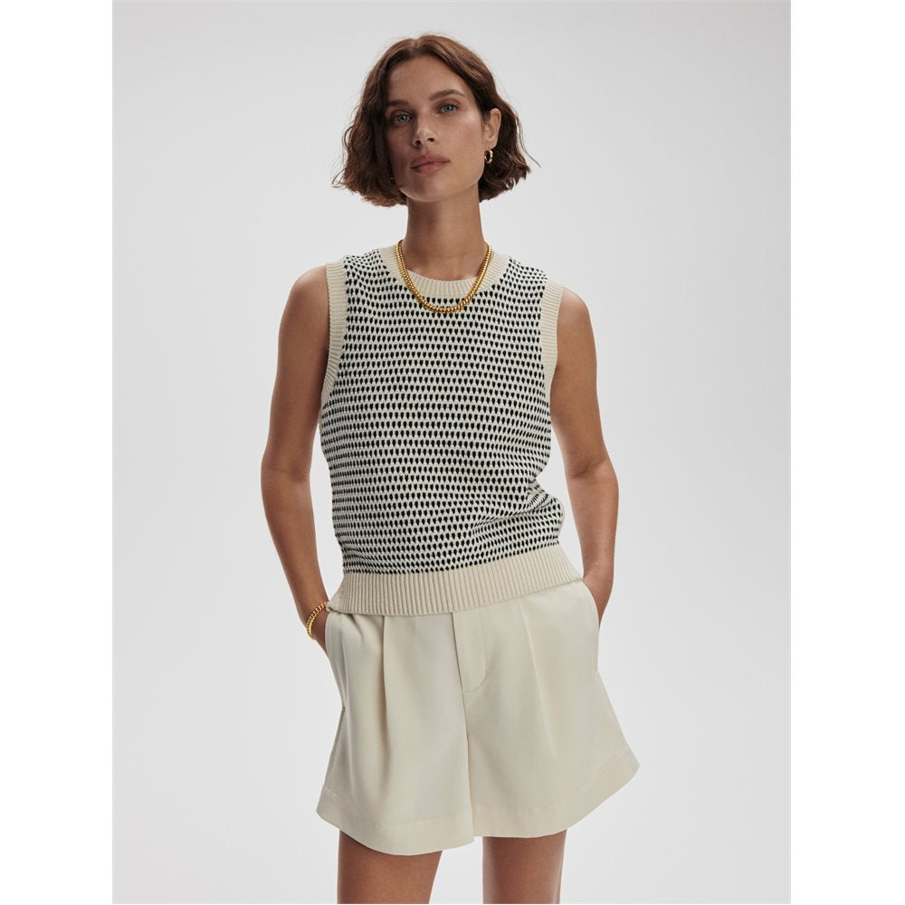 Women's Knowles Textured Knit Vest