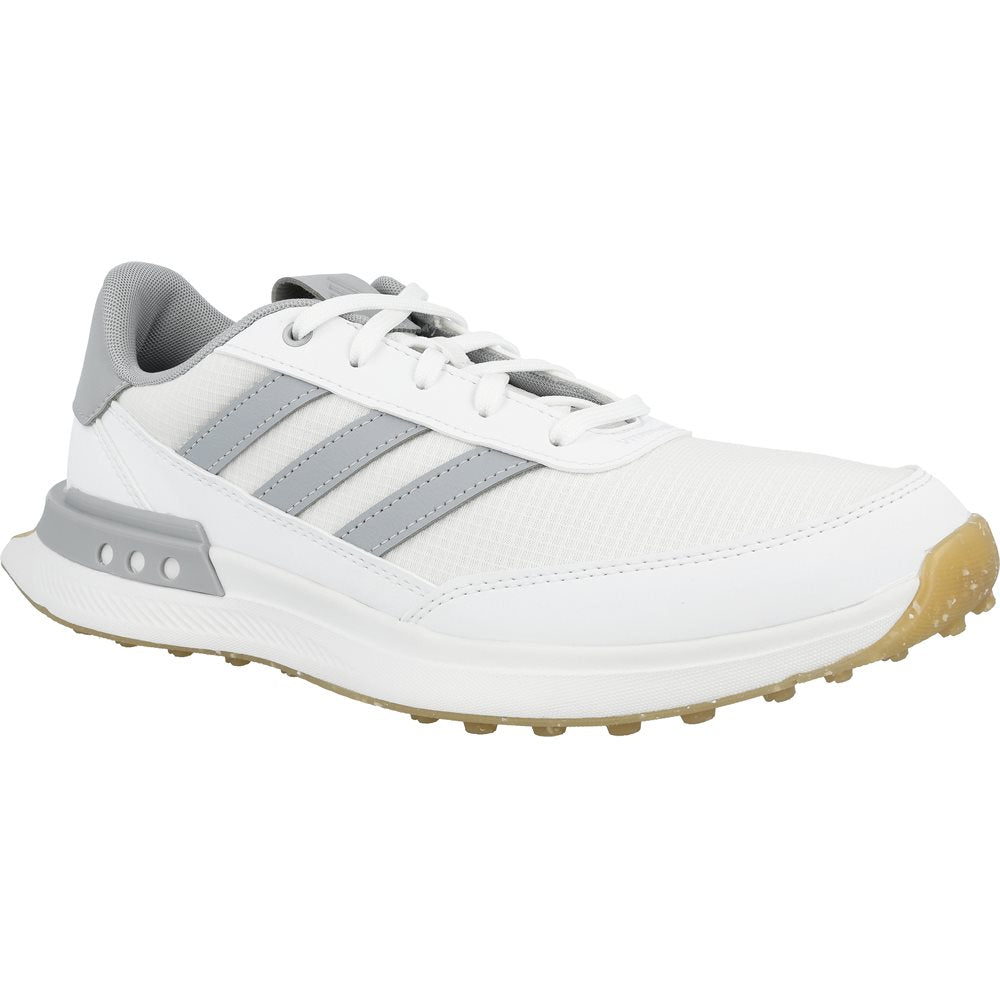 adidas Juniors S2G Spikeless 24 Golf Shoes White/Halo Silver - 6 / Medium adidas Juniors S2G Spikeless 24 Golf Shoes White/Halo Silver - 6 / Medium