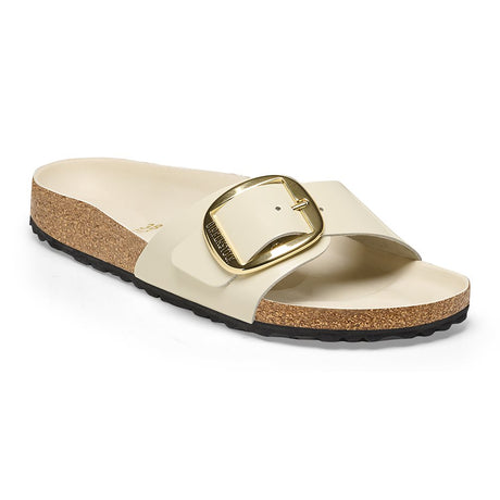 Women's Madrid Big Buckle Natural Leather Patent Shoes
