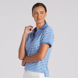 Women's Everyday Stripe Pique Polo