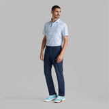 Geometric Tech Pique Polo