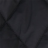 Matte Fine Poly Quilted Car Coat Jacket