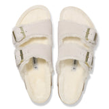 Women's Arizona Shearling Sandals - Suede Leather
