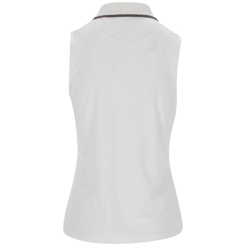 PUMA x Arnold Palmer Women's Jacquard Sleeveless Polo