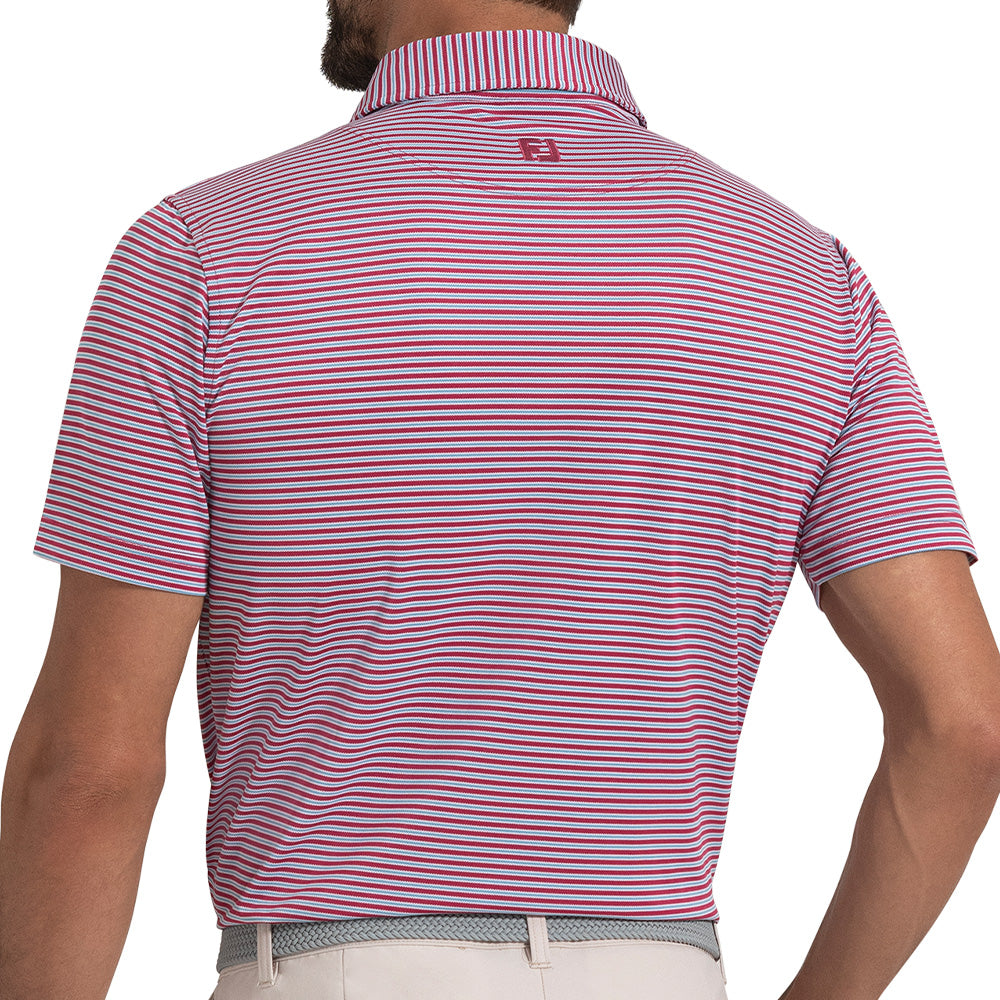 Monterey Pique MultiStripe Polo
