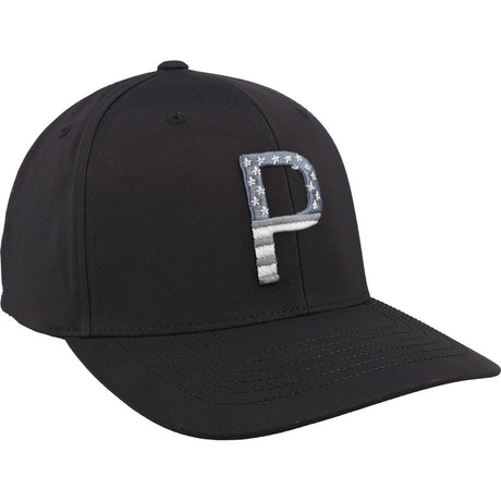 Pars & Stripes 6 Panel Golf Hat - Fairway Styles