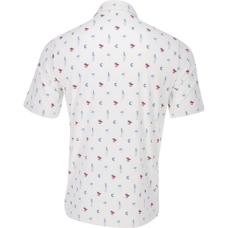 Tour Range Carl Print Polo - Fairway Styles