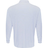 Featherweight Long Sleeve Stripe Polo - Fairway Styles