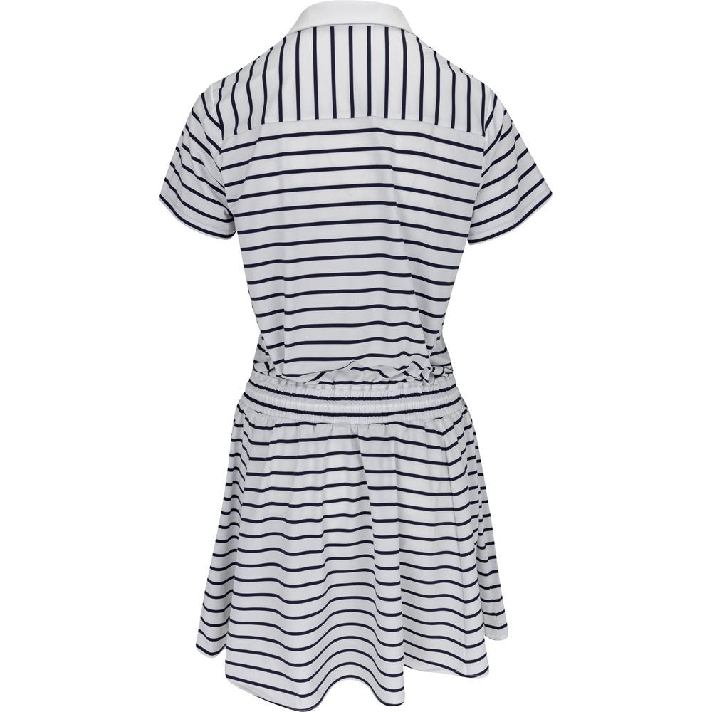 Women's Lightweight Airflow Stripe Polo - Fairway Styles