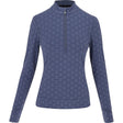 Women's Wolf Links Jacquard Halley II 1/4 Zip Midlayer - Fairway Styles