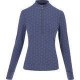 Women's Wolf Links Jacquard Halley II 1/4 Zip Midlayer - Fairway Styles