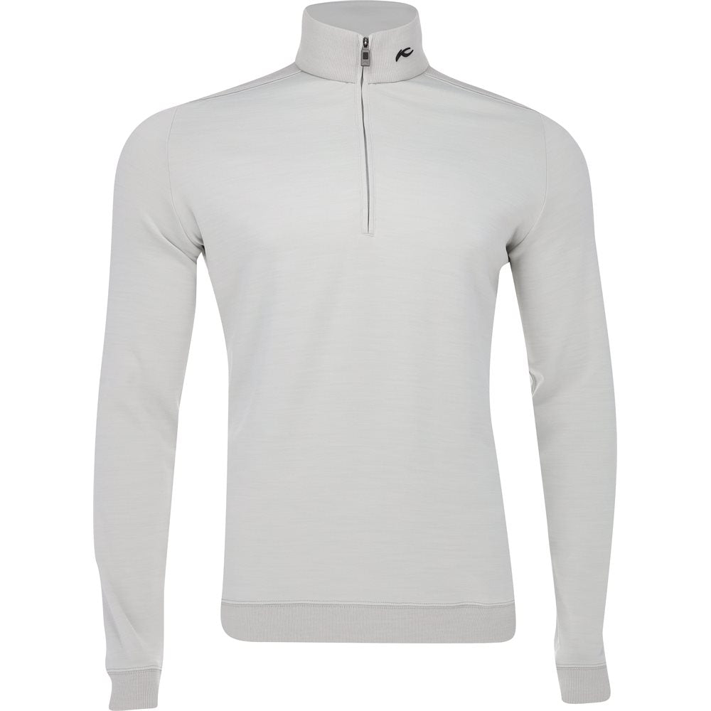 Liam Techwool Ribbed Hem 1/2 Zip Midlayer - Fairway Styles